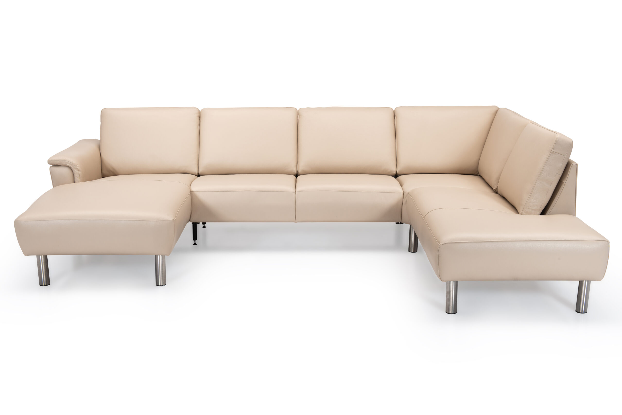 Hjort Knudsen Napoli Sofa ægte Læder Soleda på Afbetaling