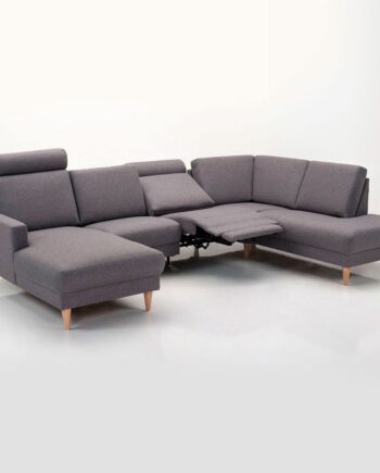Hjort Knudsen Napoli Sofa Med Motor på Afbetaling