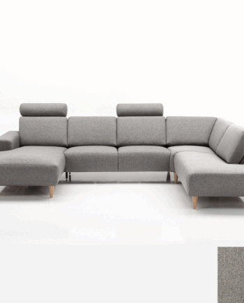Hjort Knudsen Napoli Sofa New Ocean New Ocean 2650 Light Grey på Afbetaling