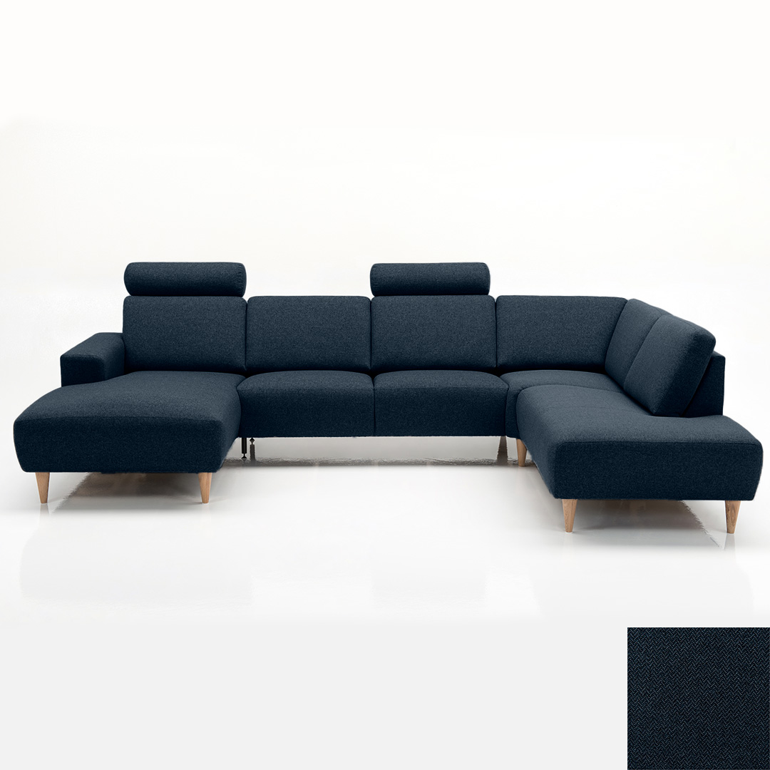 Hjort Knudsen Napoli Sofa New Ocean New Ocean 26501 Dark Blue på Afbetaling