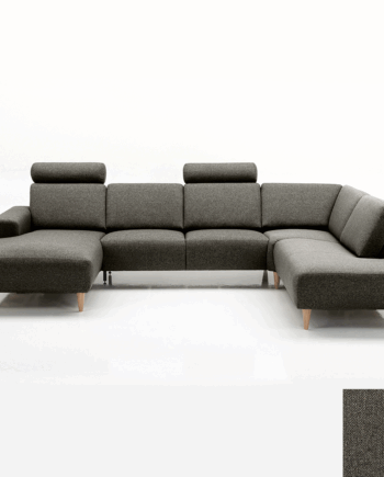 Hjort Knudsen Napoli Sofa New Ocean New Ocean 2651 Dark Grey på Afbetaling