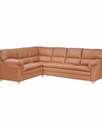 Hjort Knudsen Palma Hjørnesofa  Beige Læder på Afbetaling