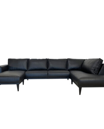 Hjort Knudsen Scott Sofa ægte Læder på Afbetaling