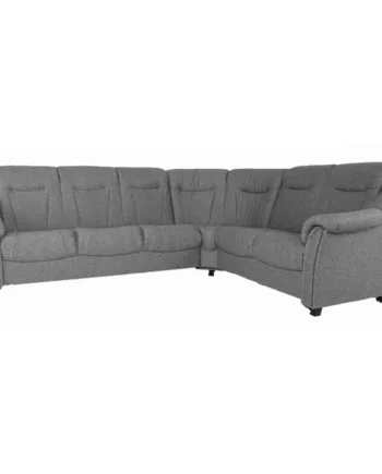 Holstebro Sofa  Højrygget Sofa  Grå Stof på Afbetaling
