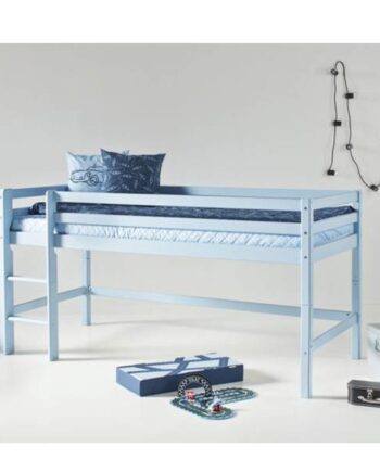 Hoppekids Eco Dream Halvhøj Seng Dream Blue 200 på Afbetaling