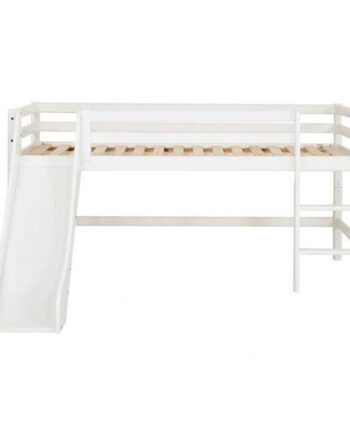 Hoppekids Eco Dream Halvhøj Seng Med Rutsjebane 70x190 på Afbetaling