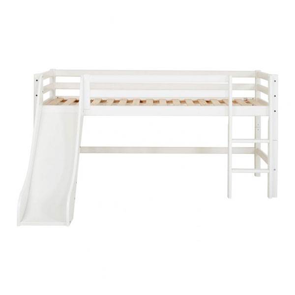 Hoppekids Eco Dream Halvhøj Seng Med Rutsjebane 70x190 på Afbetaling