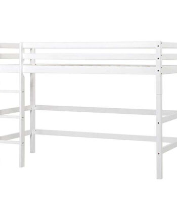 Hoppekids Eco Dream Mellemhøj Seng 90x200 Hvid på Afbetaling