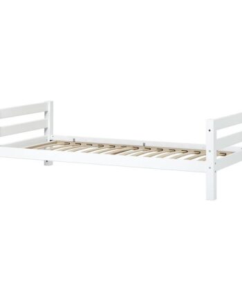 Hoppekids Premium Juniorseng 90x200cm Hvid på Afbetaling