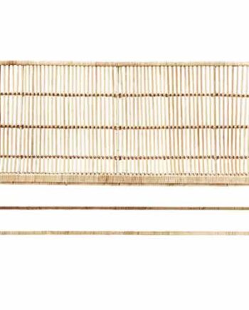 House Doctor Cuun Sofa Armlæn Rattan Natur 140 på Afbetaling