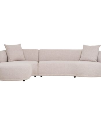 House Nordic Kingston Sofa Venstrevendt Natur 294x90 175x69 på Afbetaling