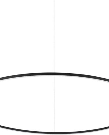 Ideal Lux Oracle Slim Pendel Lampe ø150 Sort Integreret Led 6250 3000k på Afbetaling