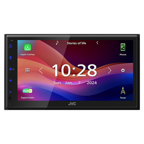 Jvc M695dbw Appradio Apple Carplay Android Auto på Afbetaling