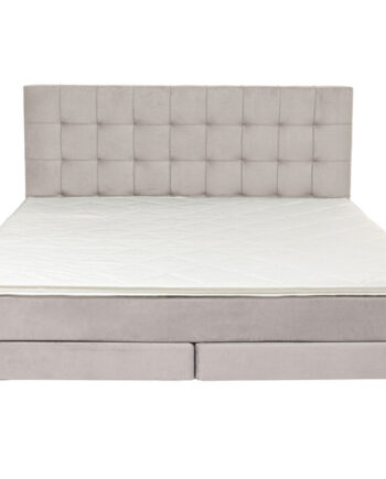 Kare Design Boxspring Bed Benito Star Cream Seng Creme Polyester Stål 160x200 på Afbetaling