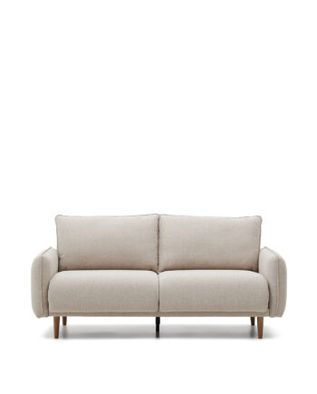 Kave Home Carlota Pers Sofa Beige Stof 184cm på Afbetaling