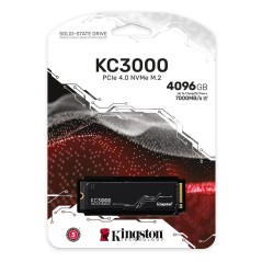 Kingston Ssd Kc3000 4096gb Pci Express Nvme på Afbetaling