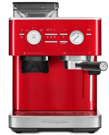 Kitchenaid Espressomaskine Med Kaffekværn Candy Apple på Afbetaling