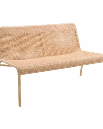 Kok Maison Lounge Sofa   Bænk Tobago Resin  Udendørs Håndvævet Loungemøbel Spisebordsstol Kok Maison Studiobuus på Afbetaling