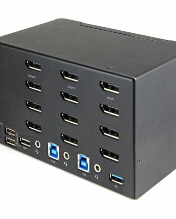 Kvm Switch Startech 2port Displayport Sv231qdpu34k på Afbetaling