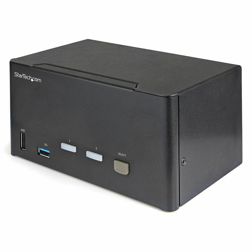 Kvm Switch Startech Port Displayport Sv231tdpu34k på Afbetaling