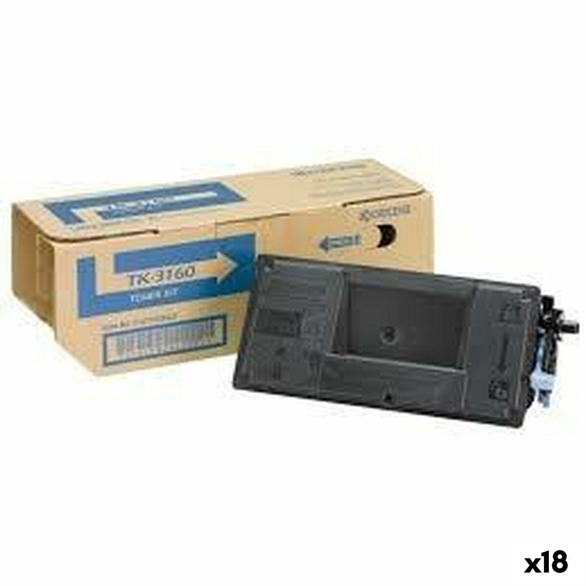 Kyocera 3160 Original Toner Sort Enheder på Afbetaling
