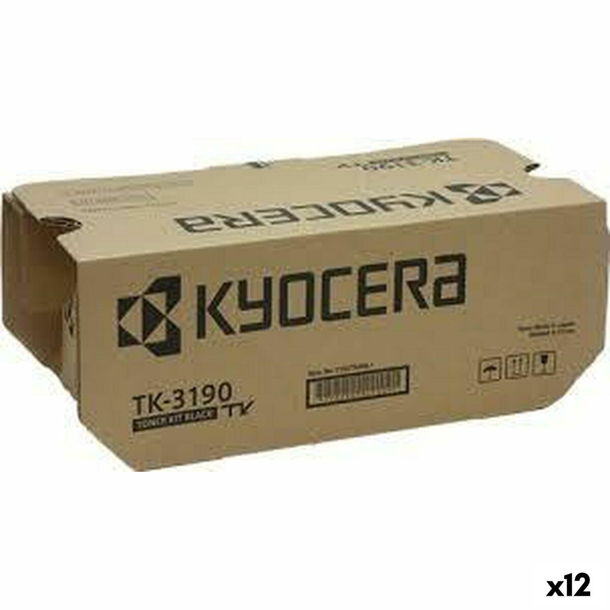 Kyocera 3190 Toner Sort Pakke Med på Afbetaling