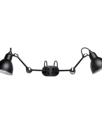 Lampe Gras 204 Double Badeværelse Væglampe Sort på Afbetaling