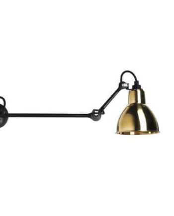 Lampe Gras 204 L40 Væglampe Sort Messing på Afbetaling