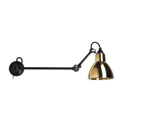 Lampe Gras 204 L40 Væglampe Sort Messing på Afbetaling