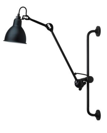 Lampe Gras 210 Væglampe Sort på Afbetaling