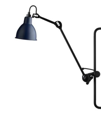 Lampe Gras 210 Væglampe Sort Blå på Afbetaling