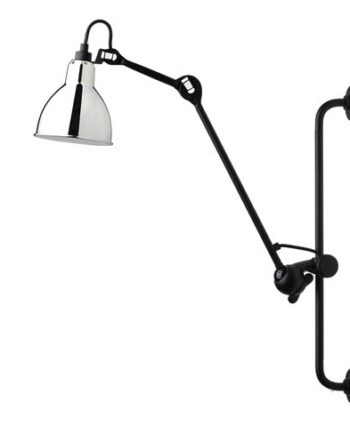 Lampe Gras 210 Væglampe Sort Krom på Afbetaling