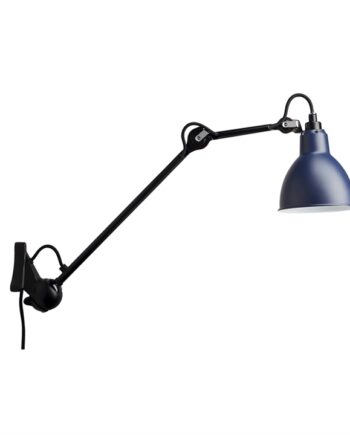 Lampe Gras 222 Væglampe Sort Blå på Afbetaling