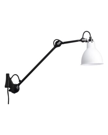 Lampe Gras 222 Væglampe Sort Hvid på Afbetaling