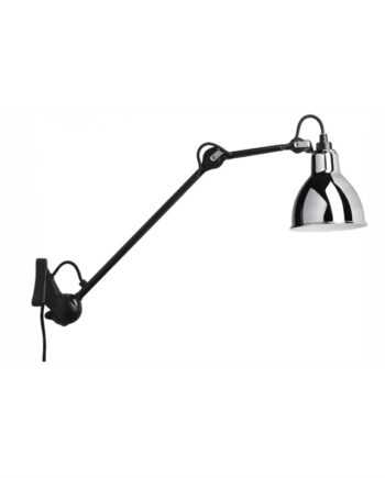 Lampe Gras 222 Væglampe Sort Krom på Afbetaling