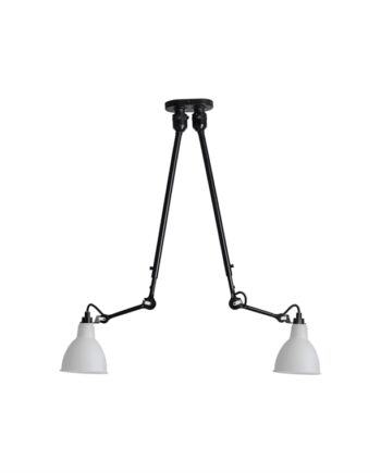 Lampe Gras 302 Double Loftlampe Sort Polycarbonat på Afbetaling