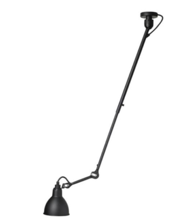 Lampe Gras 302 Loftlampe Sort på Afbetaling