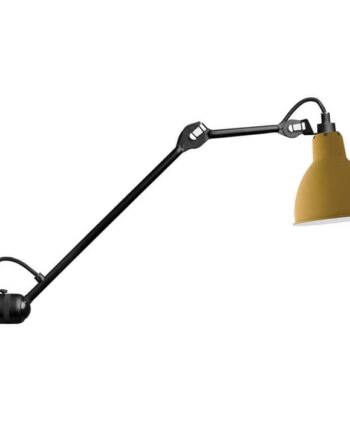 Lampe Gras 304 L40 Væglampe Sort Gul på Afbetaling