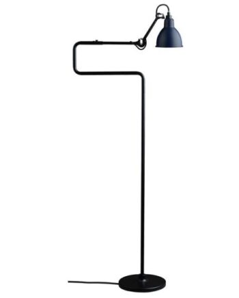 Lampe Gras 411 Gulvlampe Sort Blå på Afbetaling