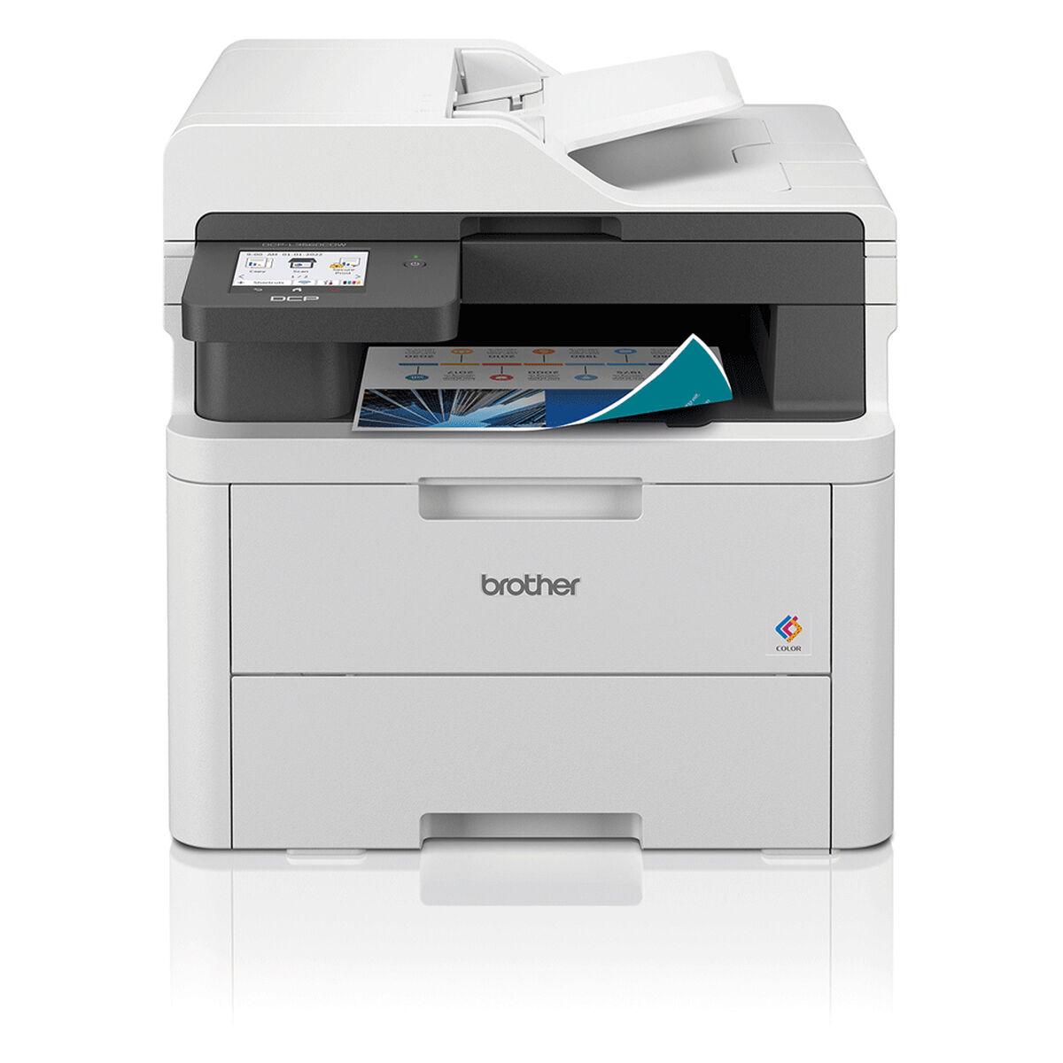 Laserprinter Brother Dcp L3560cdw Farve Wifi Duplex på Afbetaling
