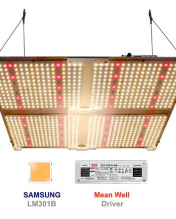 Led Vækstlys Samsung Quantum Board 440w Dæmpbar på Afbetaling