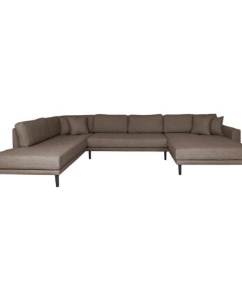 Lido Sofa Brun Stof på Afbetaling