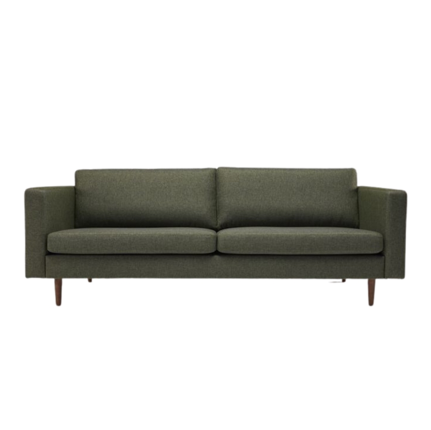 Linea Personers Sofa Grøn på Afbetaling