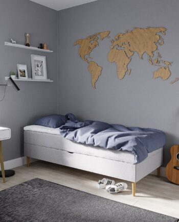 Livingbed Karma Classic Magasin Seng 80x200 Stor Opbevaringsrum på Afbetaling