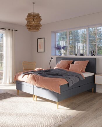 Livingbed Karma Lux Magasin Seng 180x210 Inkl Latex Top på Afbetaling