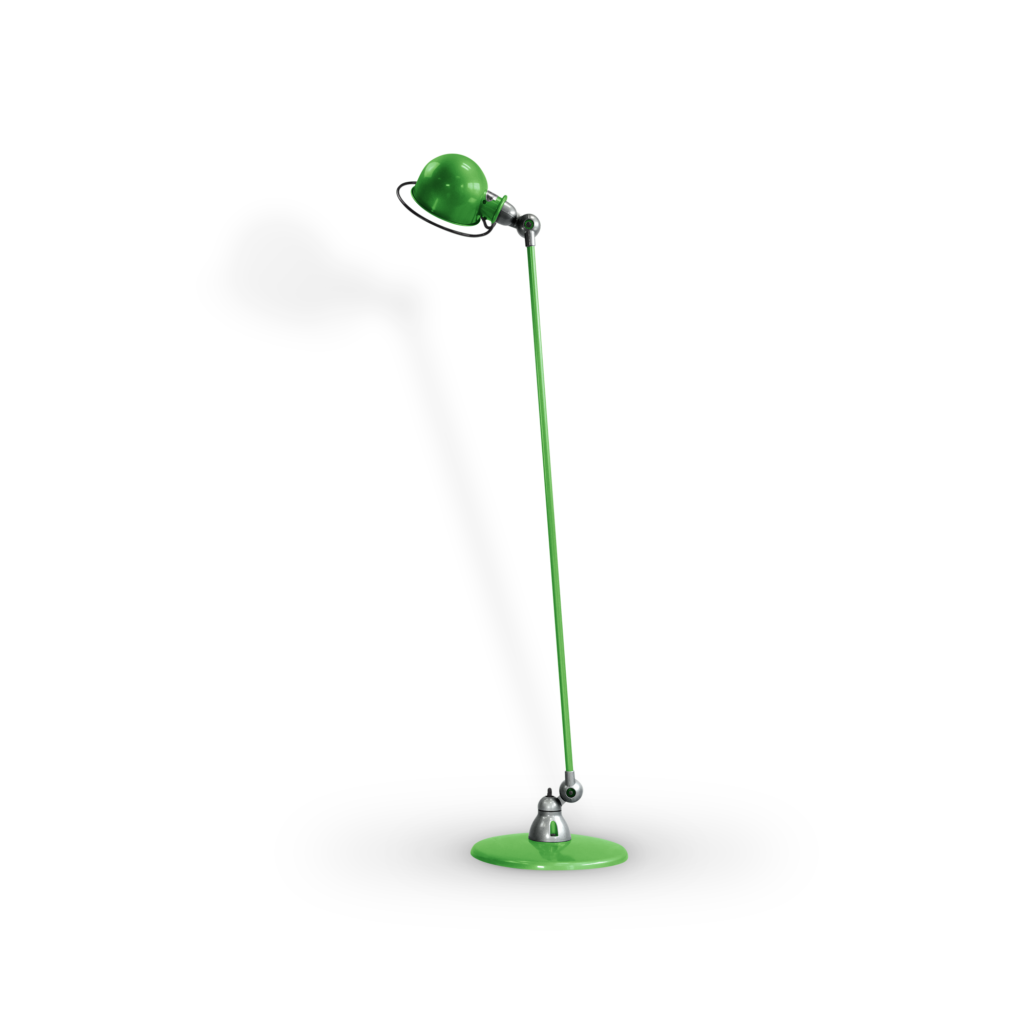 Loft D1200i Gulvlampe Fra Jield Apple Green Blank Poleret på Afbetaling