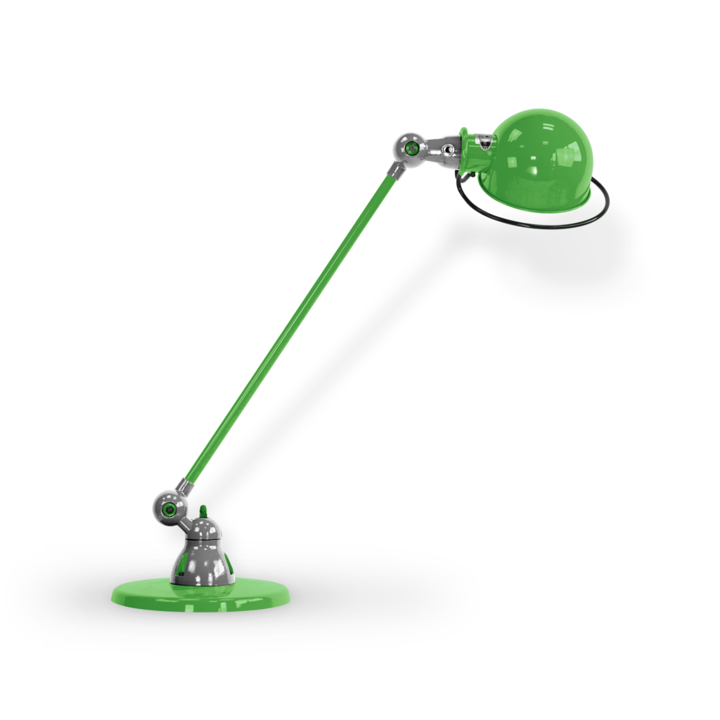 Loft D6000i Bordlampe Fra Jield Apple Green Blank Poleret på Afbetaling