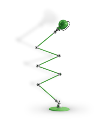 Loft D9406i Gulvlampe Fra Jield Apple Green Blank Poleret på Afbetaling