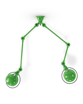 Loft Sky4224 Loftlampe Fra Jield Apple Green Blank på Afbetaling