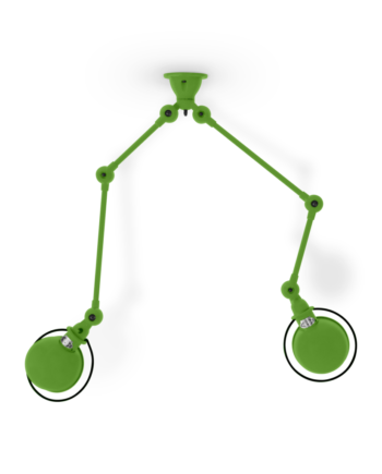 Loft Sky4224 Loftlampe Fra Jield Apple Green Mat på Afbetaling